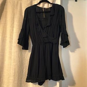 Abercrombie & Fitch Black Romper
